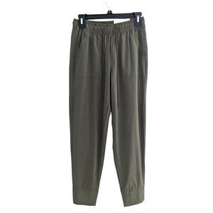 NWT American Eagle High Rise Army Green Joggers Size XS